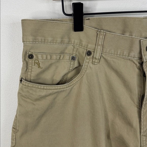 Polo Ralph Lauren 650 Straight Leg Brown Khaki Pants Jeans Men’s Size 34x30 - Picture 3 of 9